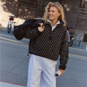 Mountain High Printed Half Zip Fleece